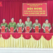Cụm thi đua số 11 Công an thành phố: Lấy sự hài lòng của Nhân dân làm thước đo thi đua