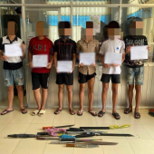 Công an phường Tân Lộc kịp thời ngăn chặn nhóm thanh thiếu niên mang hung khí giải quyết mâu thuẫn