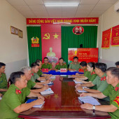 Công an xã Thới An Hội tổ chức Hội nghị đối thoại Quý II/2026 và quán triệt các văn bản chỉ đạo của Đảng ủy Công an Trung ương