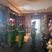 Công an phường Vị Tân kỷ niệm 136 năm Ngày sinh Chủ tịch Hồ Chí Minh  bằng nhiều hoạt động ý nghĩa