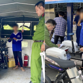 CÔNG AN PHƯỜNG Ô MÔN TĂNG CƯỜNG KIỂM TRA, XỬ LÝ NGHIÊM TÌNH TRẠNG HỌC SINH SỬ DỤNG XE ĐIỆN “ĐỘ, CHẾ”