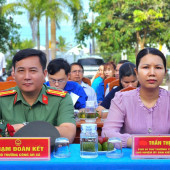 Công an xã Long Hưng tích cực hưởng ứng phong trào  “Tết trồng cây đời đời nhớ ơn Bác Hồ”
