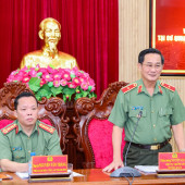 Công bố quyết định kiểm tra việc chấp hành pháp luật, nghiệp vụ tại Cơ quan An ninh điều tra Công an thành phố Cần Thơ