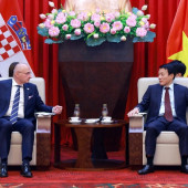 Thúc đẩy quan hệ hữu nghị, hợp tác Việt Nam – Croatia đi vào thực chất, hiệu quả