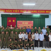 Xã Mỹ Hương sơ kết công tác xây dựng địa bàn không ma túy