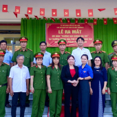 Tân Long ra mắt các mô hình bảo đảm an toàn giao thông và phòng, chống ma túy trong trường học