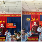 CÔNG AN PHƯỜNG ĐẠI THÀNH PHỐI HỢP PHÒNG GIAO DỊCH NGÂN HÀNG CHÍNH SÁCH XÃ HỘI NGÃ BẢY GIẢI NGÂN VỐN VAY CHO NGƯỜI SAU CAI NGHIỆN MA TÚY
