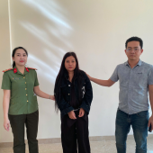 Công an Phường Ngã Bảy phối hợp bắt giữ đối tượng truy nã đặc biệt nguy hiểm
