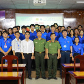 Phòng An ninh nội địa phối hợp tổ chức Hội nghị tuyên truyền pháp luật, sinh hoạt chính trị tại Đại học Cần Thơ