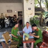 Công an xã Đông Thuận tăng cường công tác quản lý ngành, nghề đầu tư kinh doanh có điều kiện về an ninh, trật tự trên địa bàn xã.