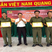 Xã Vĩnh Viễn tổ chức Hội thi lực lượng tham gia bảo vệ an ninh, trật tự ở cơ sở giỏi lần thứ I năm 2026.