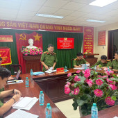 Công an các đơn vị, Công an xã, phường tổ chức quán triệt các Nghị quyết quan trọng của Đảng ủy Công an Trung ương