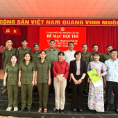 Tân Lộc tổ chức thành công Hội thi lực lượng tham gia  bảo vệ an ninh, trật tự ở cơ sở giỏi lần thứ I năm 2026