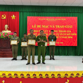 Đại Ngãi: Khi lực lượng bảo vệ ANTT cơ sở đua tài tranh danh hiệu "Giỏi"