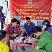Công an phường Vĩnh Châu: Cụ thể hóa tinh thần “Gần dân nhất” trong ngày nghỉ