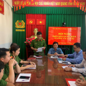 Đảng ủy Công an xã Đại Ngãi thành lập Ủy ban Kiểm tra Đảng ủy