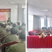 CÔNG AN PHƯỜNG VỊ THANH TỔ CHỨC LỄ CÔNG BỐ QUYẾT ĐỊNH TUYỂN MỚI 16 THÀNH VIÊN LỰC LƯỢNG THAM GIA BẢO VỆ  AN NINH TRẬT TỰ Ở CƠ SỞ