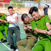 CÔNG AN XÃ TRƯỜNG XUÂN SÔI NỔI THAM GIA ĐẠI HỘI  THỂ DỤC THỂ THAO XÃ LẦN THỨ X NĂM 2026