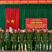 Công an xã Trường Xuân triển khai, nghiên cứu, học tập, quán triệt thực hiện Nghị quyết Đảng ủy Công an Trung ương