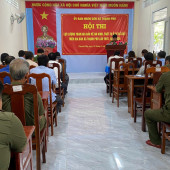 Xã Thạnh Phú tổ chức Hội thi lực lượng tham gia bảo vệ an ninh, trật tự ở cơ sở giỏi lần thứ I năm 2026