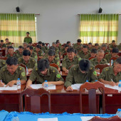 Phường Phước Thới tổ chức Hội thi lực lượng tham gia bảo vệ an ninh, trật tự cơ sở giỏi lần thứ I năm 2026