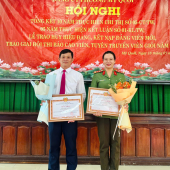 Công an phường Mỹ Quới xuất sắc đạt giải Nhất Hội thi báo cáo viên, tuyên truyền viên giỏi năm 2026