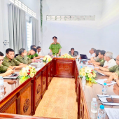 Công an phường Vị Tân tổ chức Hội nghị đánh giá kết quả hoạt động của lực lượng tham gia bảo vệ an ninh, trật tự ở cơ sở năm 2025