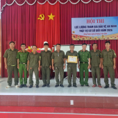 Công an xã Đông Thuận tham mưu tổ chức Hội thi lực lượng tham gia bảo vệ an ninh, trật tự ở cơ sở giỏi lần thứ I năm 2026 trên địa bàn xã Đông Thuận