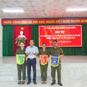 Phường Trung Nhứt tổ chức thành công Hội thi lực lượng tham gia bảo vệ ANTT ở cơ sở giỏi lần thứ I năm 2026