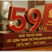 Hướng tới kỷ niệm 59 năm Ngày truyền thống lực lượng Thanh tra Công an nhân dân