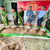Công an thành phố Cần Thơ tiếp tục triển khai chương trình hỗ trợ nhà ở cho cán bộ, chiến sĩ khó khăn