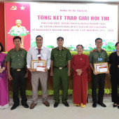 Thí sinh thuộc Đảng bộ Công an xã Trần Đề tạo dấu ấn tại Hội thi Báo cáo viên, Tuyên truyền viên giỏi năm 2026