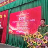 Công an phường Tân An tổ chức khai mạc Hội thi lực lượng tham gia bảo vệ an ninh, trật tự cơ sở giỏi lần thứ I năm 2026