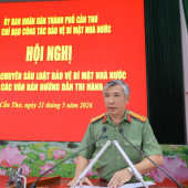 Cần Thơ: Hoàn thành nhiệm vụ của Chính phủ giao trong công tác quán triệt, phổ biến, giáo dục nội dung Luật Bảo vệ bí mật nhà nước và các văn bản hướng dẫn thi hành