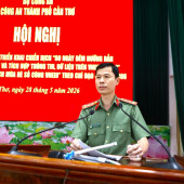 Công an thành phố Cần Thơ đánh giá công tác triển khai “Chiến dịch 60 ngày đêm”