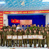 Phường Long Phú 1 và xã An Ninh tổ chức Hội thi Lực lượng tham gia  bảo vệ an ninh, trật tự ở cơ sở giỏi năm 2026