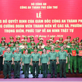 Công an thành phố tăng cường cán bộ đoàn viên về công tác tại địa bàn các xã đặc biệt khó khăn