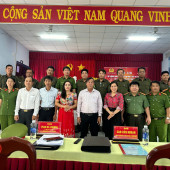 Xã Thạnh Quới tổ chức Hội thi lực lượng tham gia bảo vệ an ninh, trật tự ở cơ sở giỏi lần thứ I năm 2026.