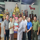 Công an xã Thới An Hội: Chủ động tham mưu, thắt chặt khối đại đoàn kết tôn giáo nhân Đại lễ Phật đản 2570 - Dương lịch 2026