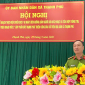 Xã Thạnh Phú triển khai chiến dịch “60 ngày đêm” góp phần đẩy mạnh phát triển công dân số trên địa bàn