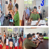 CÔNG AN XÃ HỎA LỰU NỔ LỰC CẤP CĂN CƯỚC, ĐỊNH DANH ĐIỆN TỬ CHO NGƯỜI DÂN TRONG DỊP LỄ 30/04- 01/05