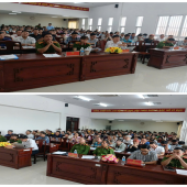 CÔNG AN PHƯỜNG ĐẠI THÀNH PHỐI HỢP TỔ CHỨC HỘI NGHỊ TUYÊN TRUYỀN TRIỂN KHAI CÔNG TÁC QUẢN LÝ, VẬN HÀNH, KHAI THÁC, SỬ DỤNG VÀ TIẾP TỤC CẬP NHẬT, HOÀN THIỆN CƠ SỞ DỮ LIỆU VỀ PHÒNG CHÁY, CHỮA CHÁY, CỨU NẠN, CỨU HỘ, TRUYỀN TIN BÁO CHÁY VÀ ỨNG DỤNG “BÁO C