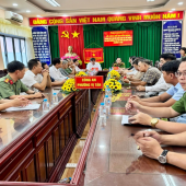 TRIỂN KHAI QUYẾT ĐỊNH THÀNH LẬP CHI HỘI  CỰU CÔNG AN NHÂN DÂN PHƯỜNG VỊ TÂN