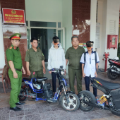Công an xã Trường Trường Xuân tuyên truyền, xử lý tình trạng thanh thiếu niên, học sinh “độ, chế” xe điện trên địa bàn