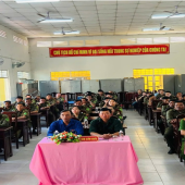 Xã Tân Thạnh tổ chức thành công Hội thi lực lượng tham gia bảo vệ an ninh, trật tự ở cơ sở giỏi lần thứ I, năm 2026