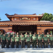 Về nguồn tri ân - Bồi đắp bản lĩnh người cán bộ  Thanh tra Công an thành phố Cần Thơ