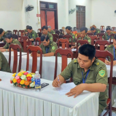 Lực lượng tham gia bảo vệ an ninh, trật tự ở cơ sở xã Tân Phước Hưng vững nghiệp vụ, trọn niềm tin vì an ninh Tổ quốc và bình yên cuộc sống