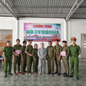 Công an xã Mỹ Tú phát huy tinh thần xung kích trong công tác an sinh xã hội
