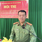 Cù Lao Dung: Sôi nổi hội thi an ninh, trật tự cơ sở giỏi năm 2026