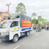 Công an phường Cái Răng tổ chức Lễ phát động và ra quân thực hiện “Chiến dịch mùa hè số cùng VNEID”